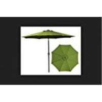 Seasonal Trends 62105 Market Umbrella, 9 ft H, Olive   